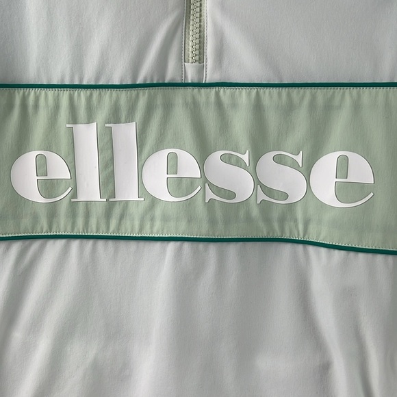 ellesse el Coacoa Track Top White - UK  Size 8 - Picture 2 of 11